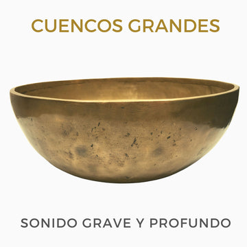 Cuencos grandes | 24 a 35 cms | Sonido vibracional en estado puro