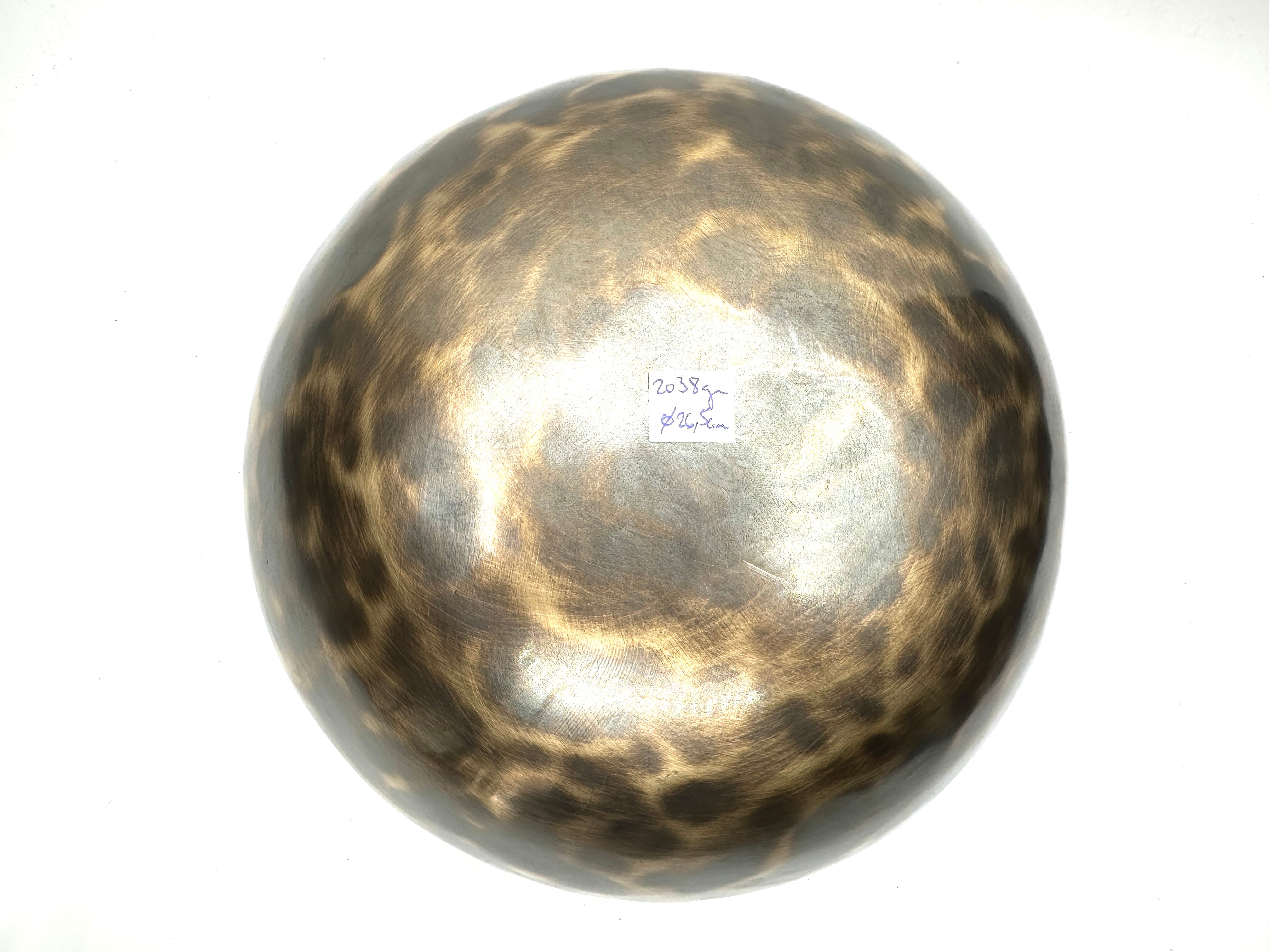 Cuenco Tibetano de 26,5 cms diámetro | 2038 grs.