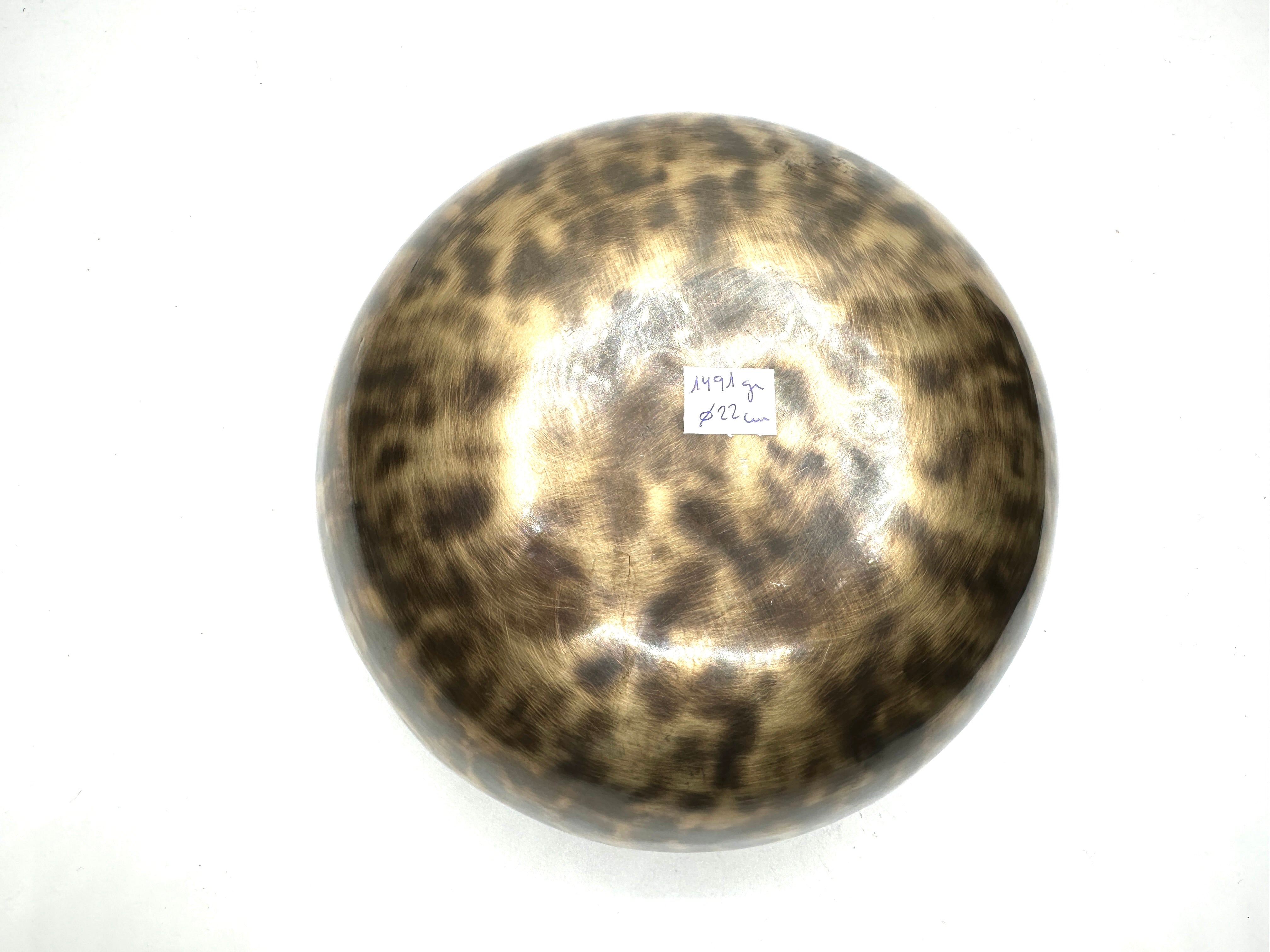 Cuenco Tibetano de 22 cms diámetro | 1491 grs.