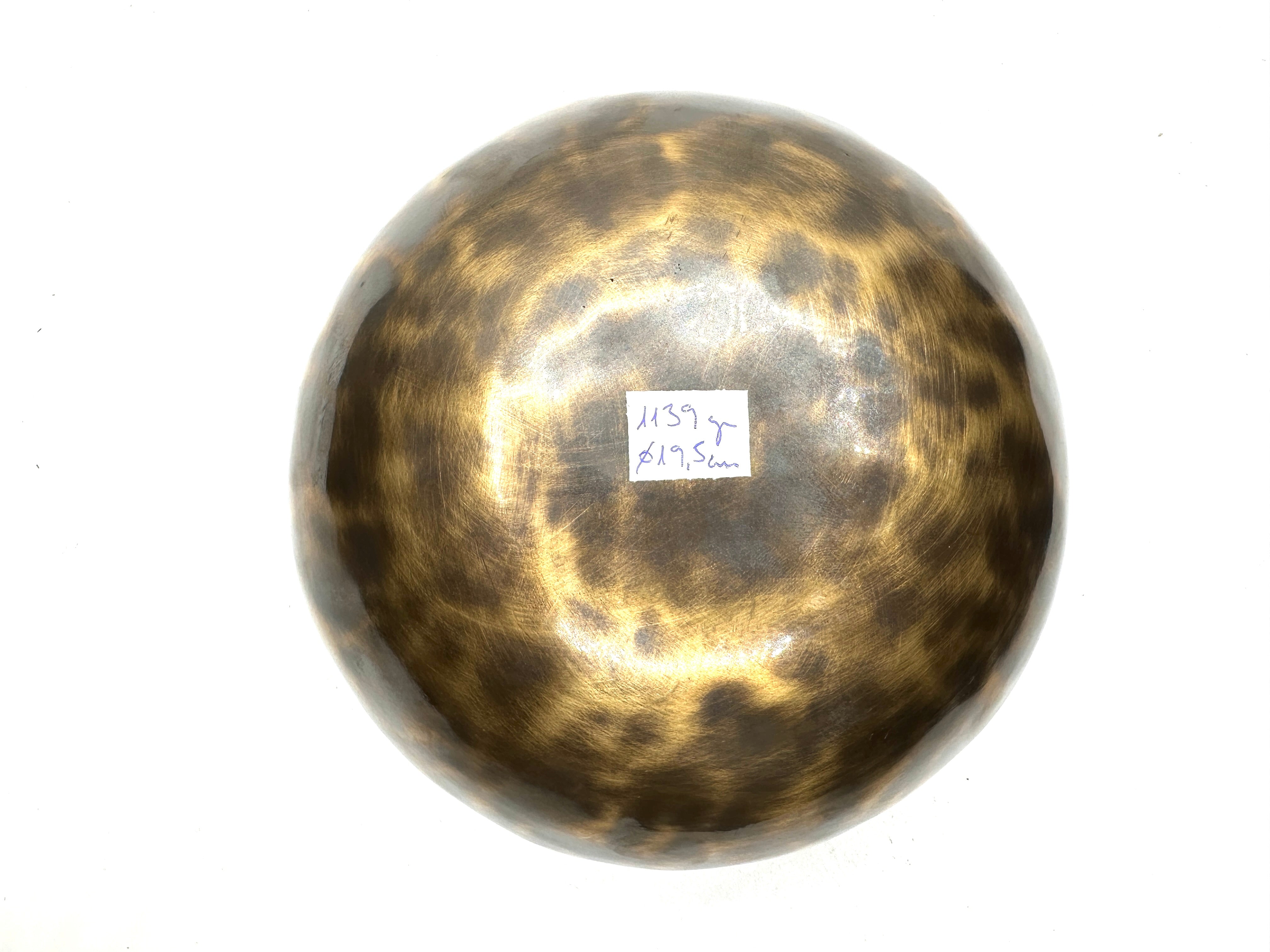 Cuenco Tibetano Fullmoon Premium de 19,5 cms diámetro | 1139 grs.*** Defecto estético***