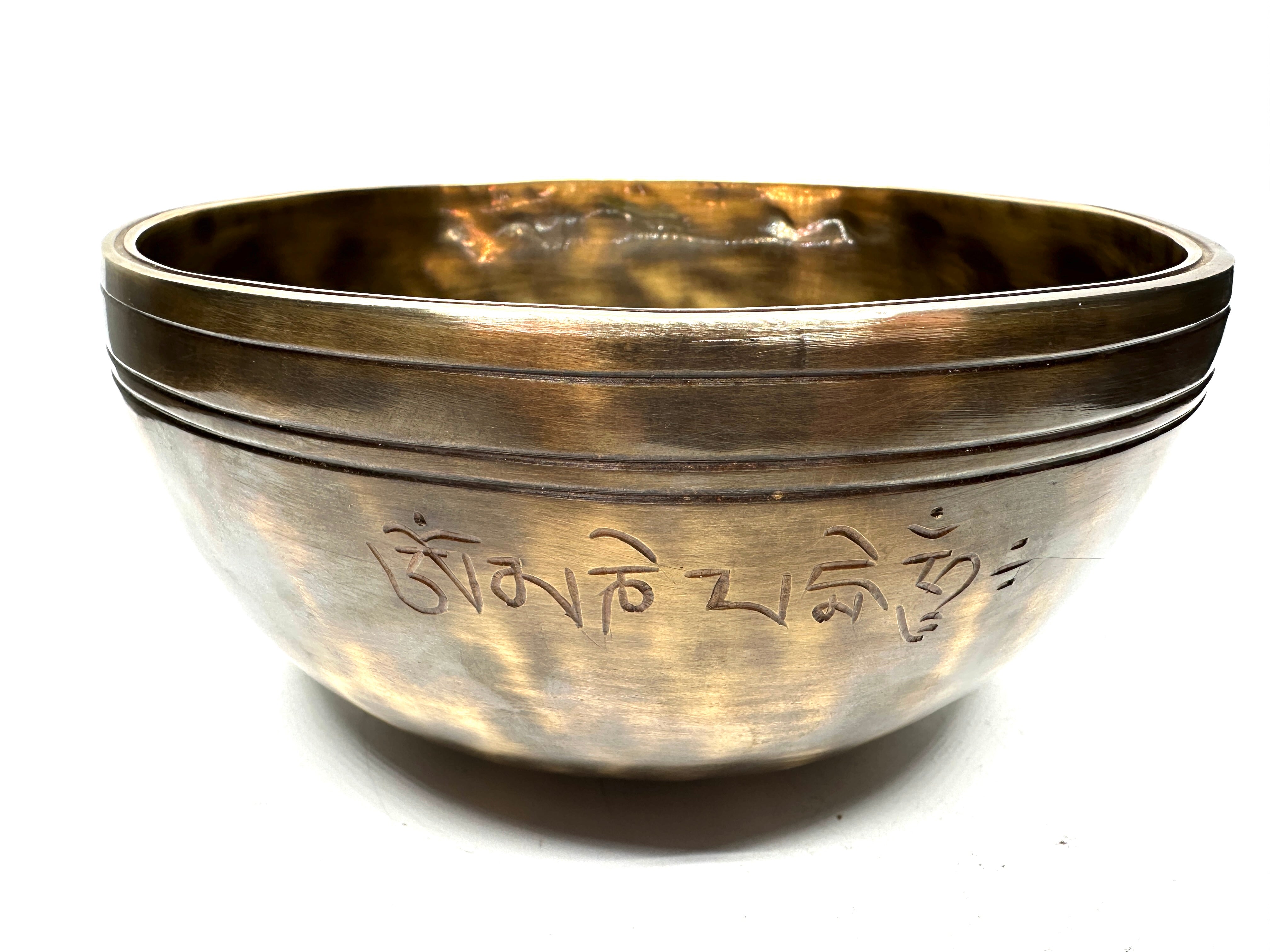 Cuenco Tibetano Fullmoon Premium de 19,5 cms diámetro | 1139 grs.*** Defecto estético***