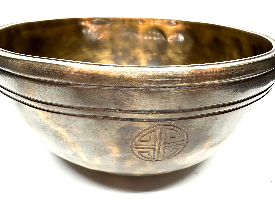 Cuenco Tibetano Fullmoon Premium de 19,5 cms diámetro | 1139 grs.*** Defecto estético***