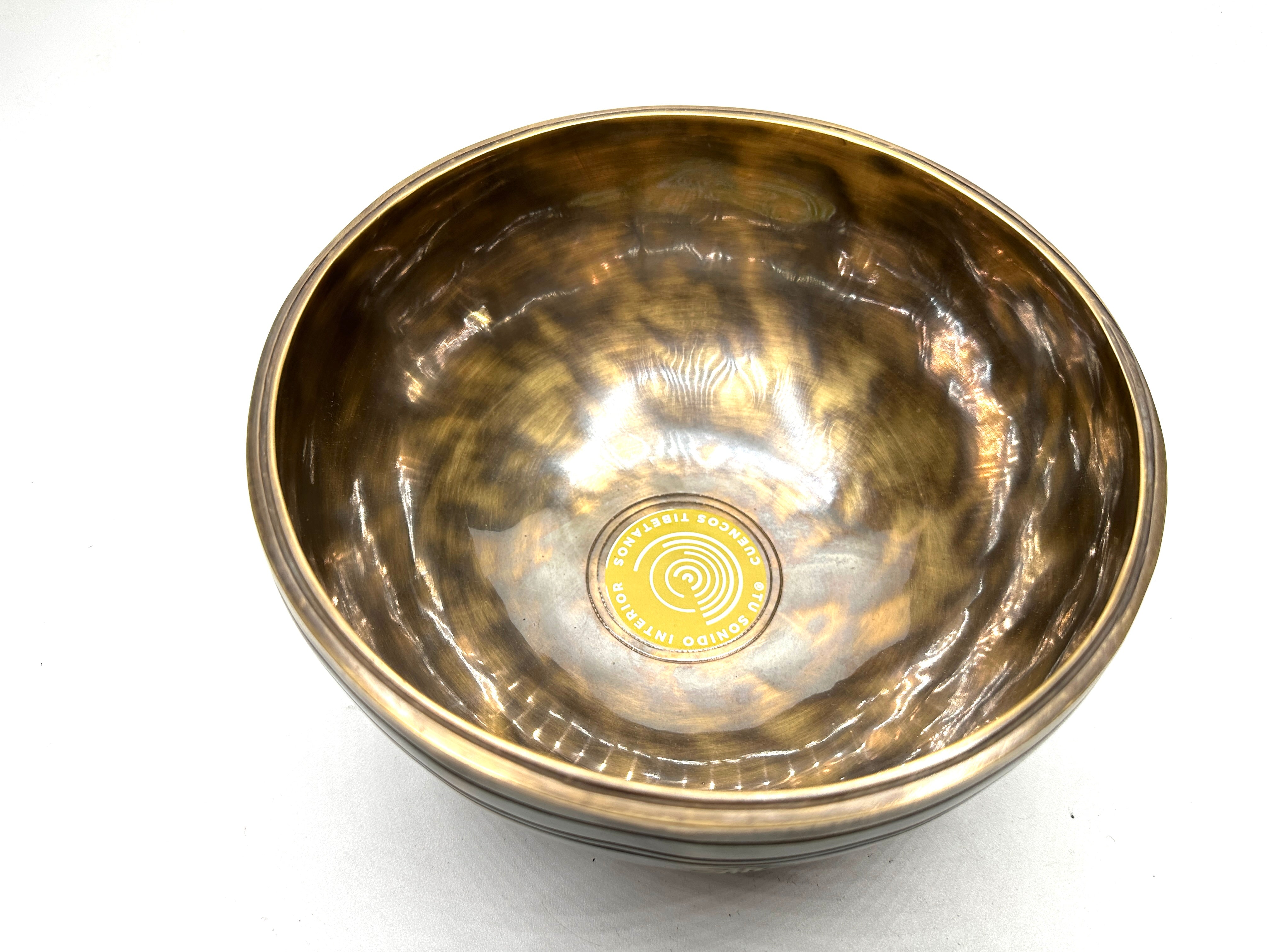 Cuenco Tibetano Fullmoon Premium de 19,5 cms diámetro | 1139 grs.*** Defecto estético***