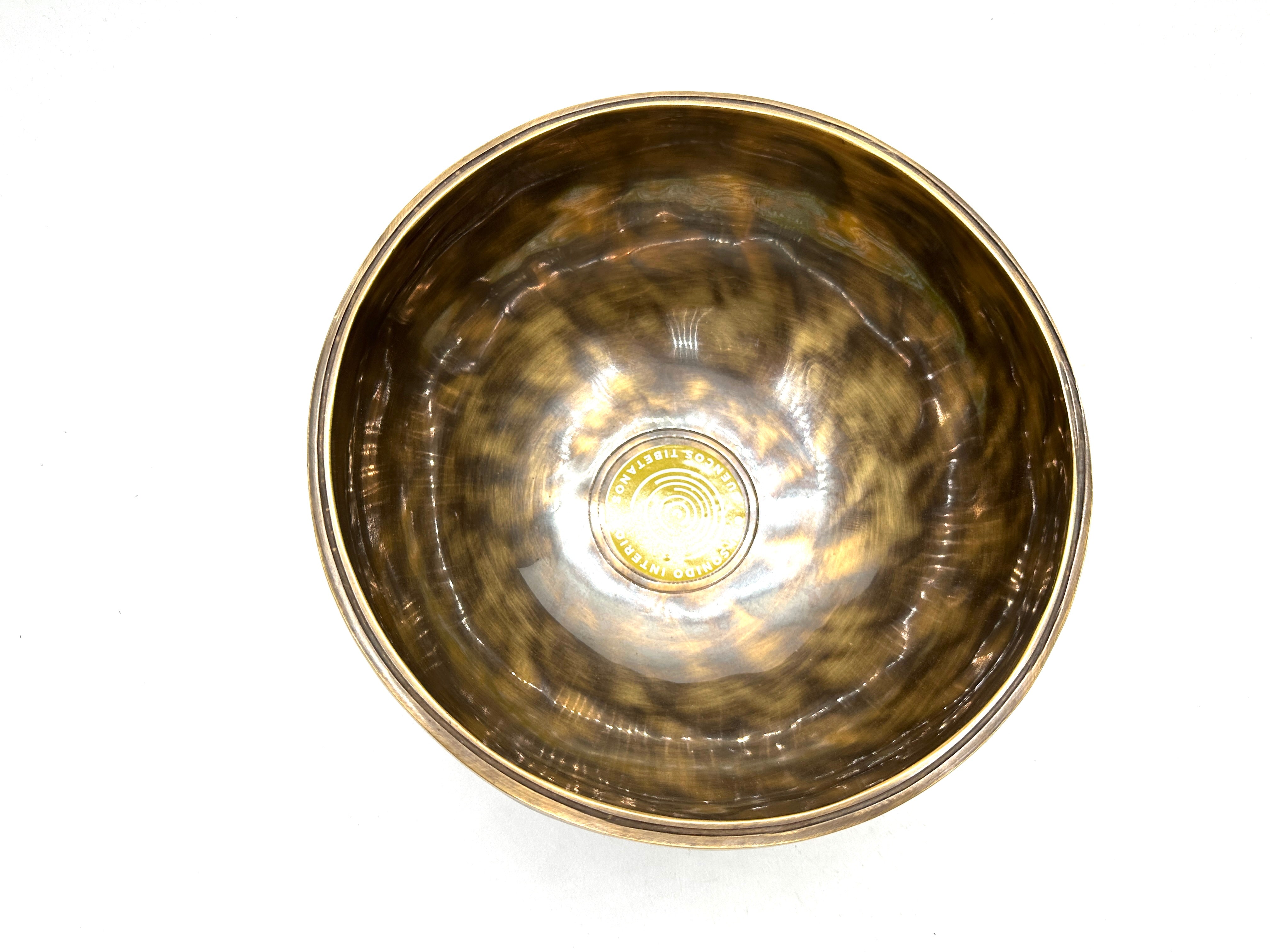 Cuenco Tibetano Fullmoon Premium de 19,5 cms diámetro | 1139 grs.*** Defecto estético***