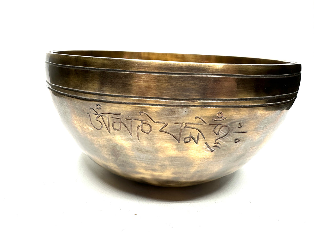 Cuenco Tibetano Fullmoon Premium de 19,2 cms diámetro | 1208 grs.
