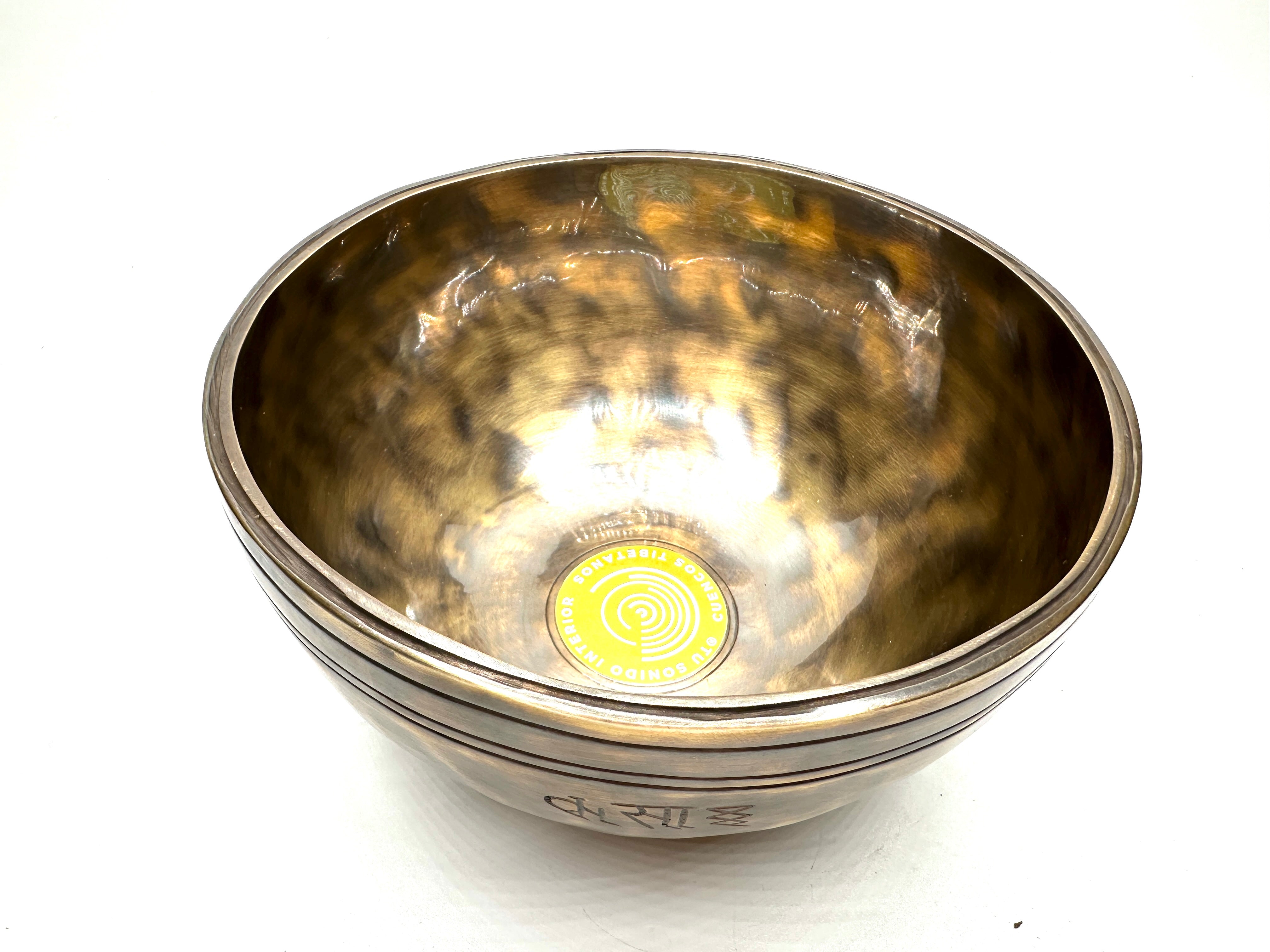 Cuenco Tibetano Fullmoon Premium de 18,7 cms diámetro | 1064 grs.