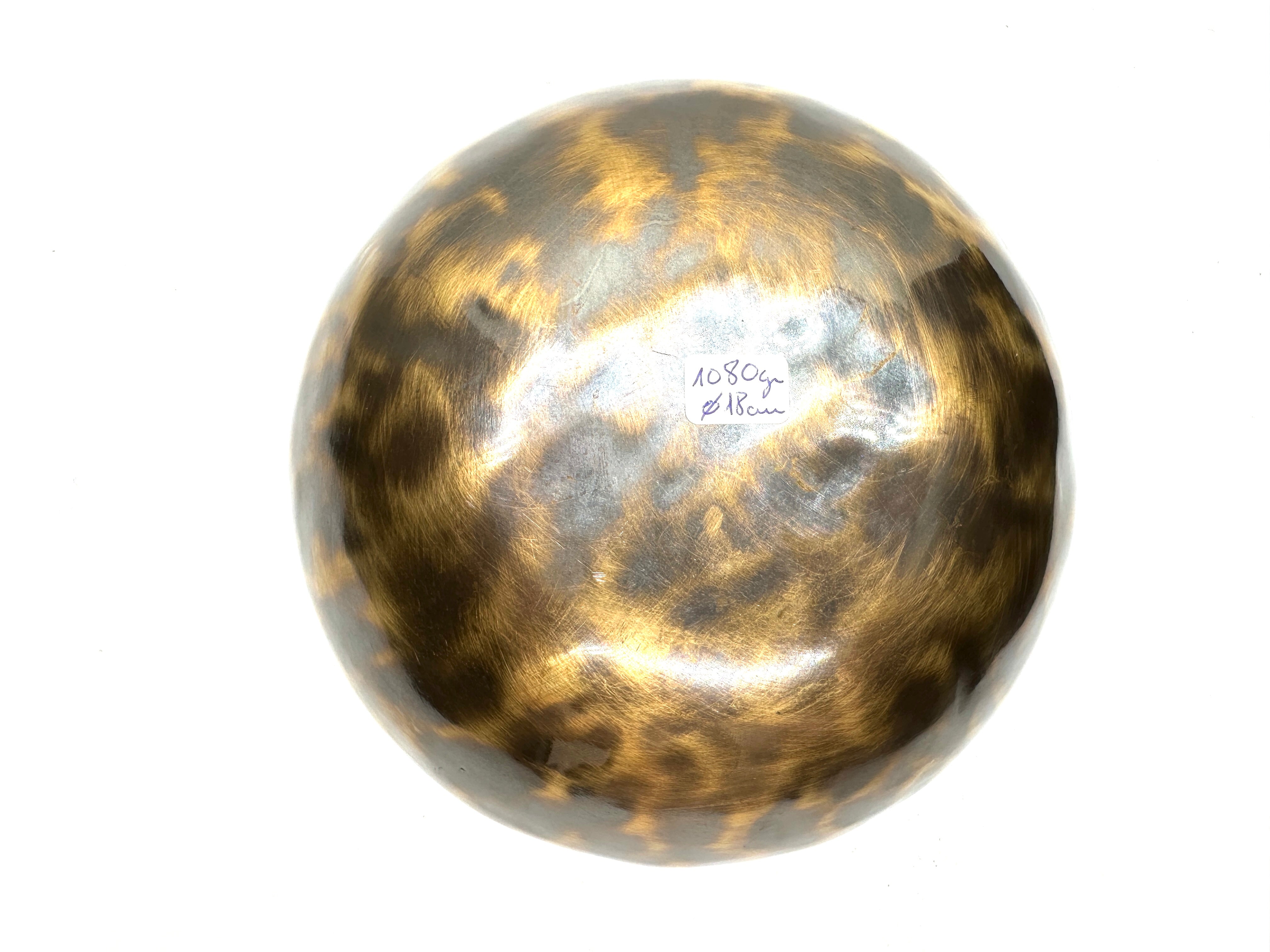 Cuenco Tibetano Fullmoon Premium de 18 cms diámetro | 1080 grs.