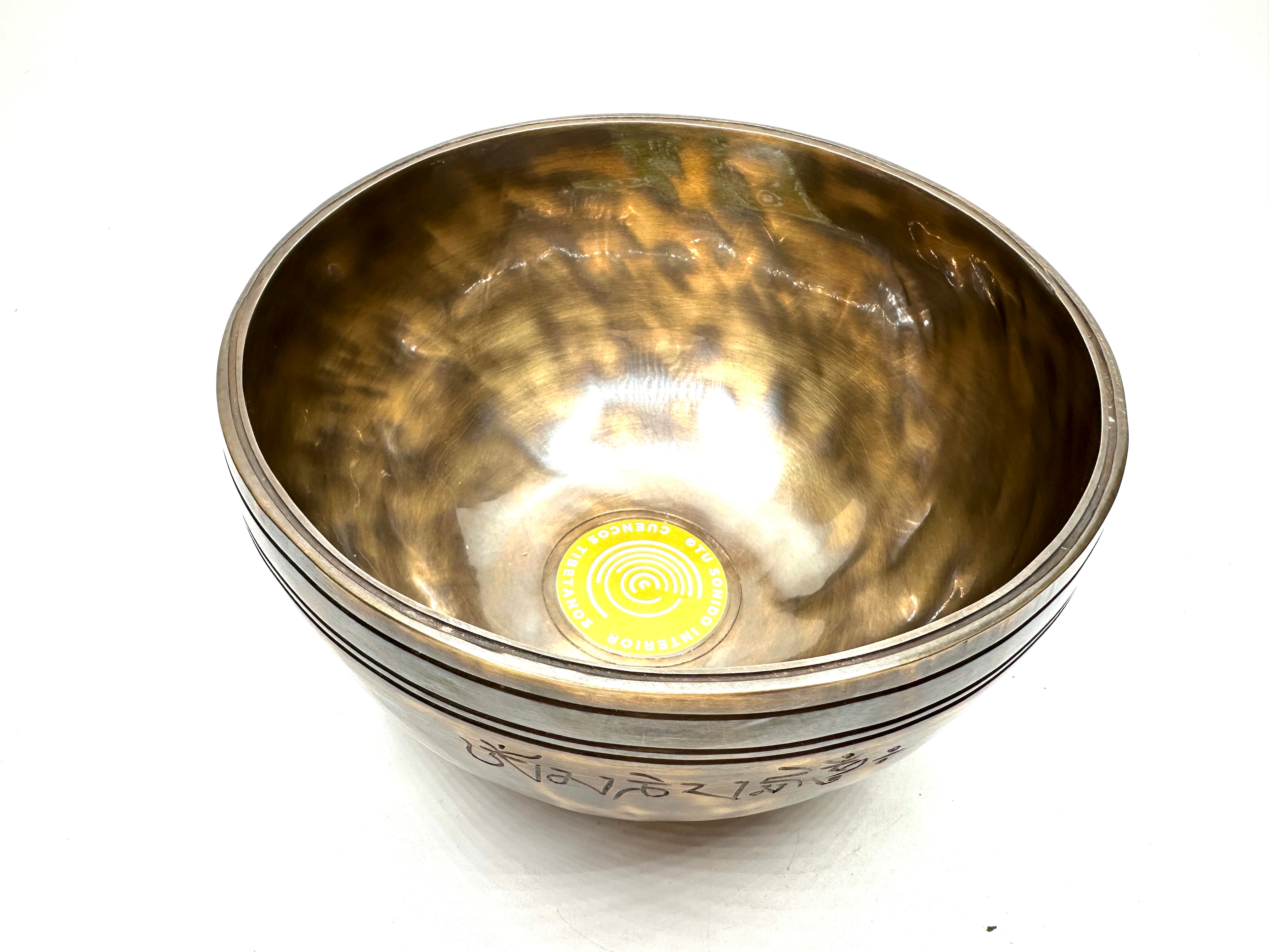 Cuenco Tibetano Fullmoon Premium de 18 cms diámetro | 1080 grs.