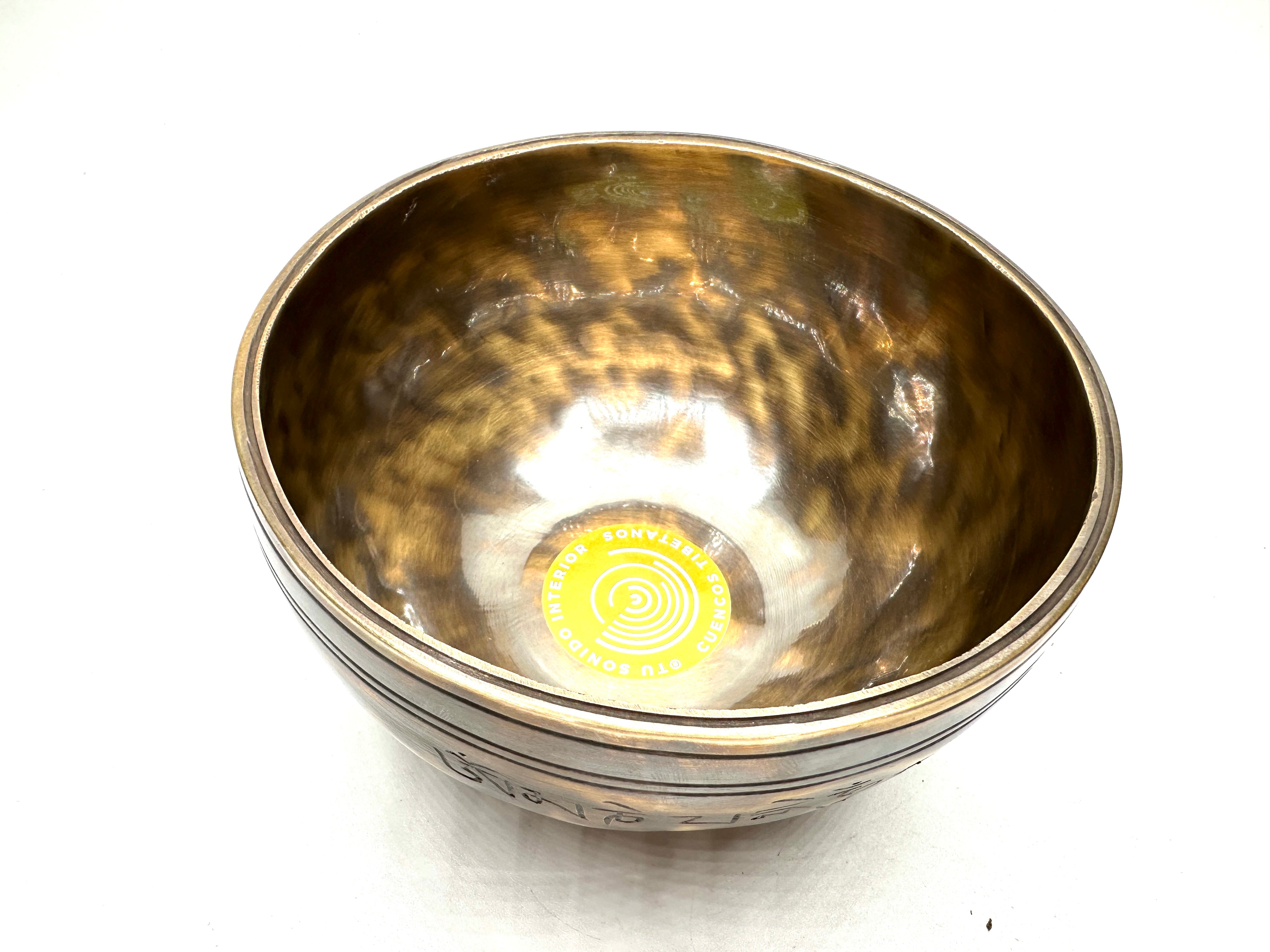 Cuenco Tibetano Fullmoon Premium de 16,2 cms diámetro | 894 grs.