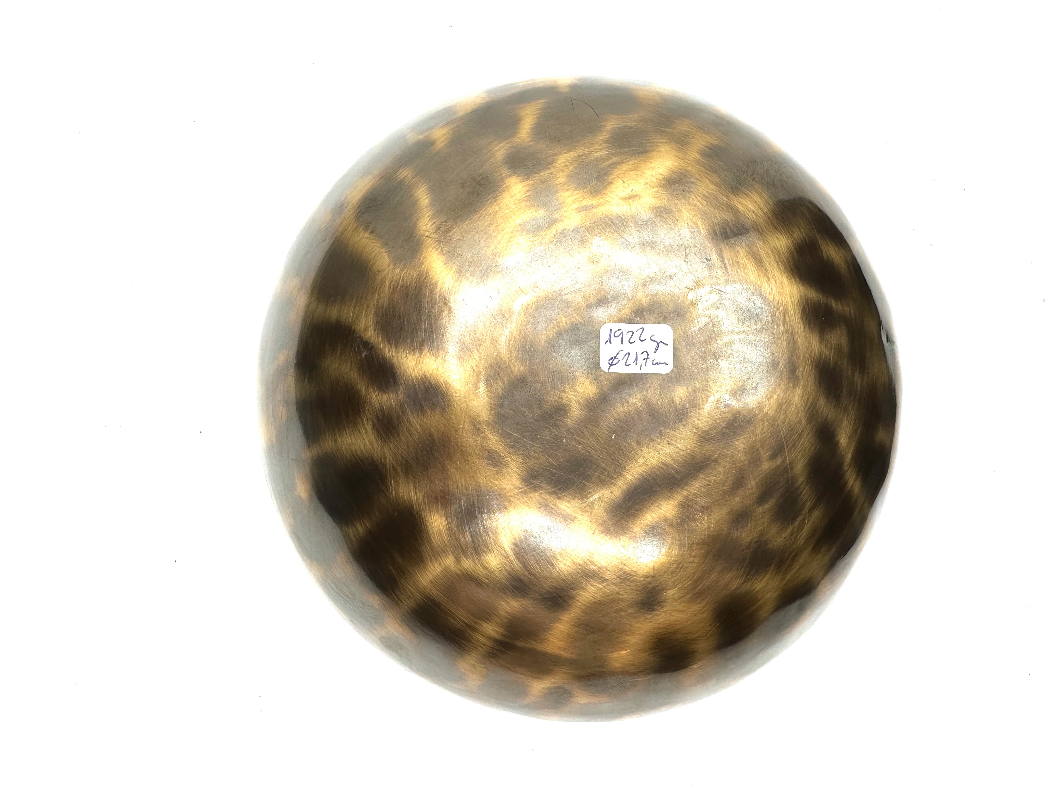 Cuenco Tibetano Fullmoon Premium de 21,7 cms diámetro | 1922 grs.