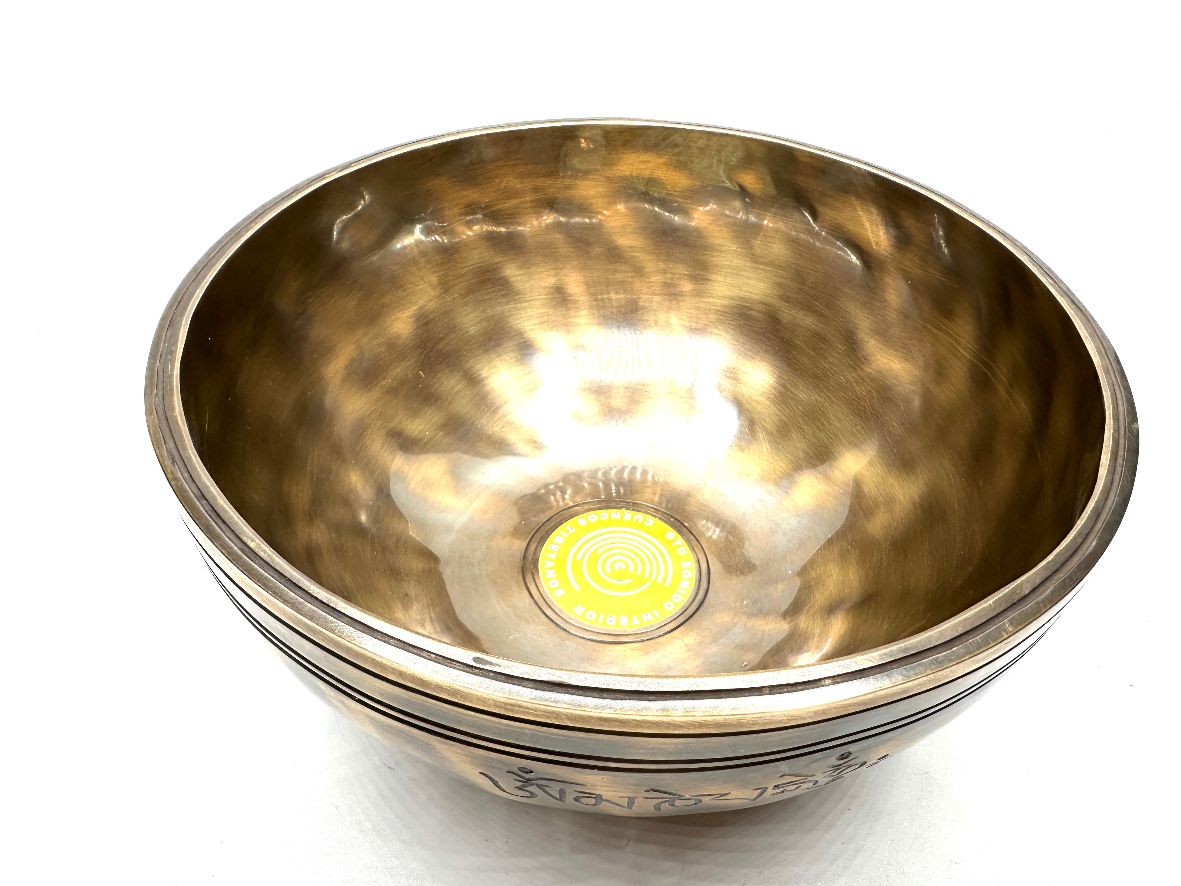 Cuenco Tibetano Fullmoon Premium de 21,7 cms diámetro | 1922 grs.