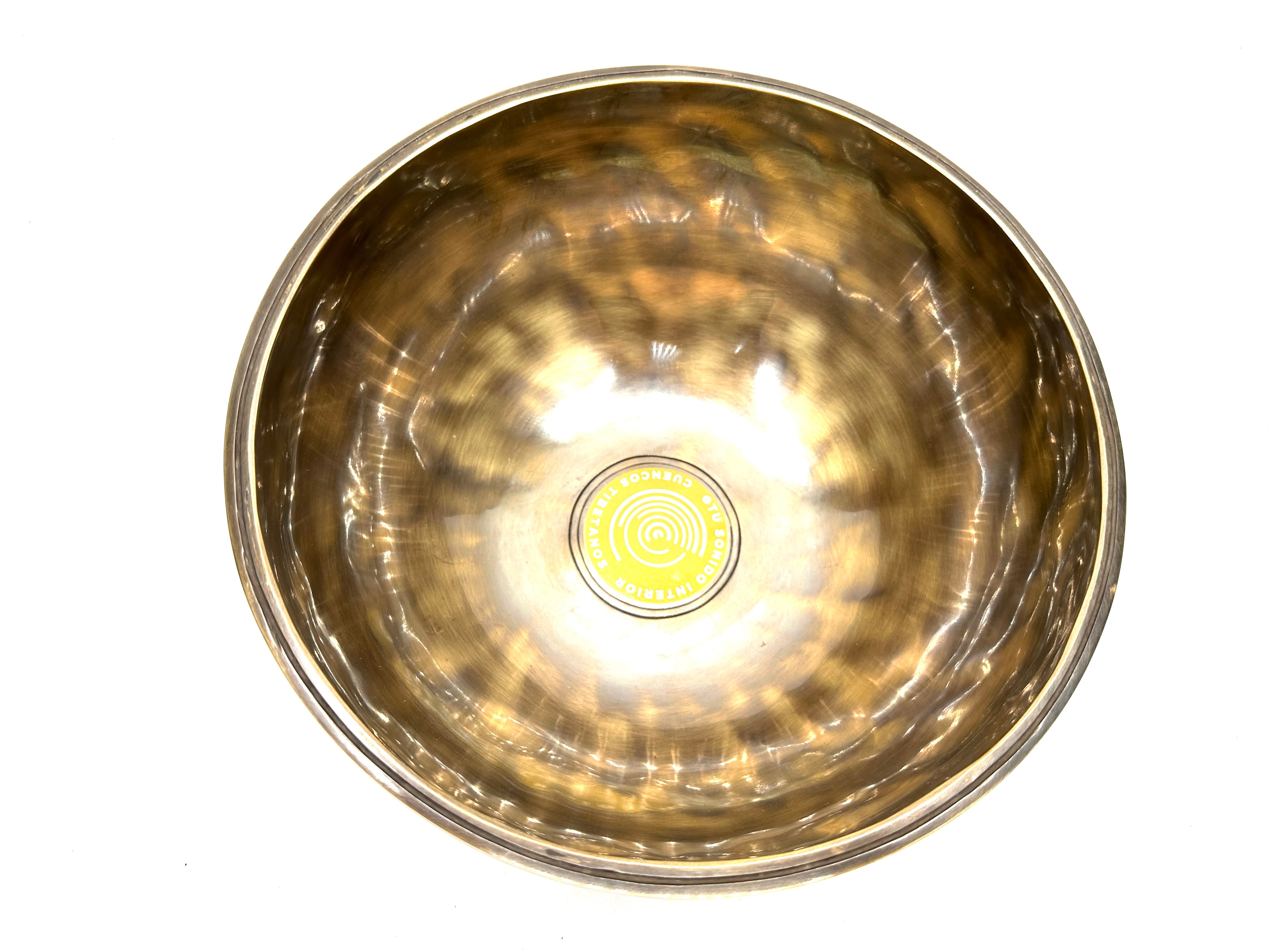 Cuenco Tibetano Fullmoon Premium de 21,7 cms diámetro | 1922 grs.