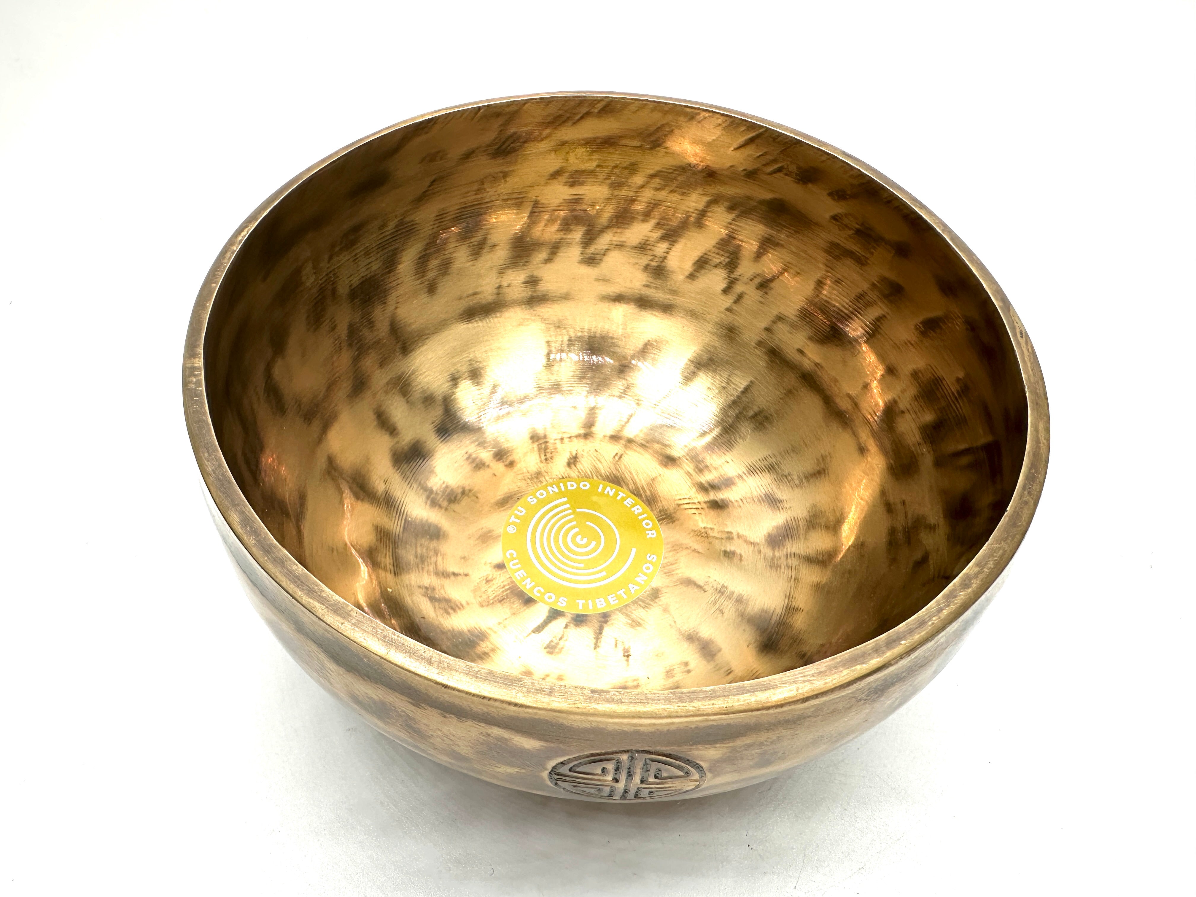 Cuenco Tibetano Fullmoon Estándar de 18,2 cms diámetro | 974 grs. - Tu sonido interior 